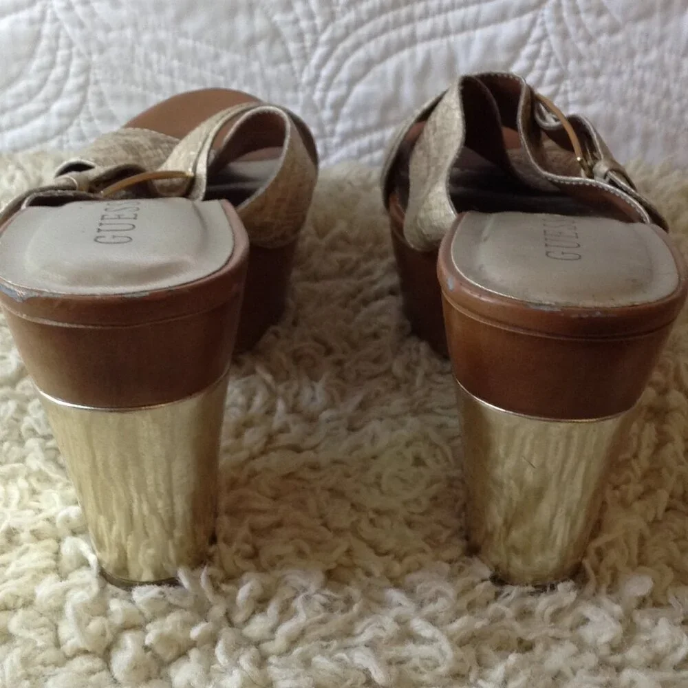 Guess faux leather